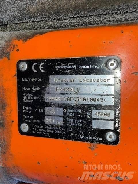 Doosan DX480LC Koparki gąsienicowe