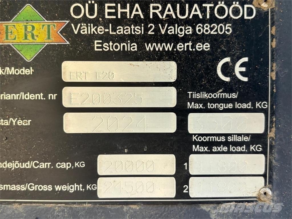 ERT E 20 Wywrotki rolnicze