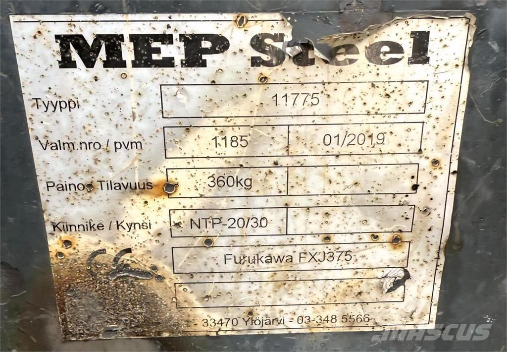 Furukawa 375 FXJ Młoty hydrauliczne