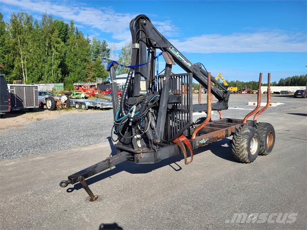 Hakki 3970H+MV 92 Przyczepy leśne