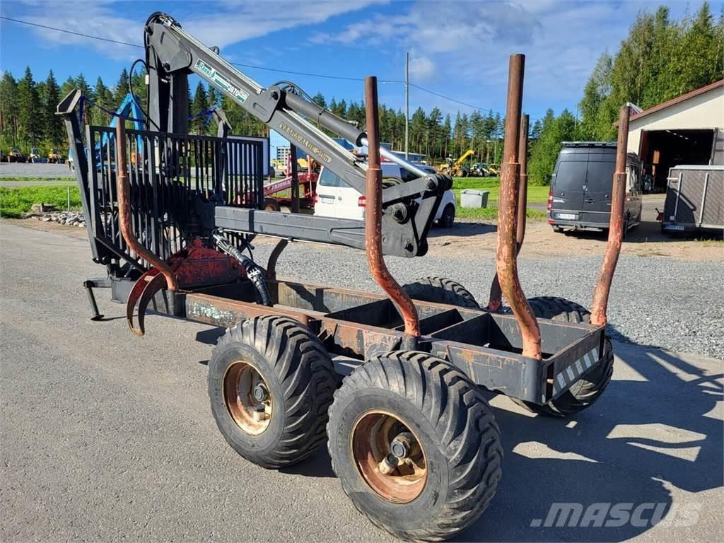Hakki 3970H+MV 92 Przyczepy leśne
