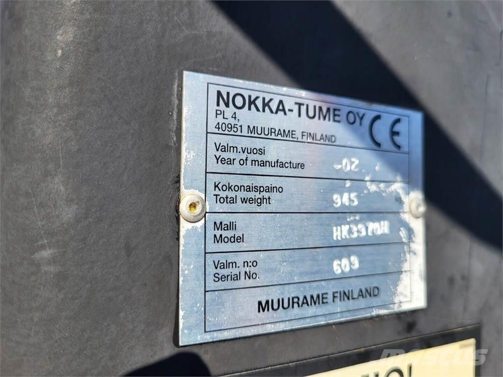 Hakki 3970H+MV 92 Przyczepy leśne