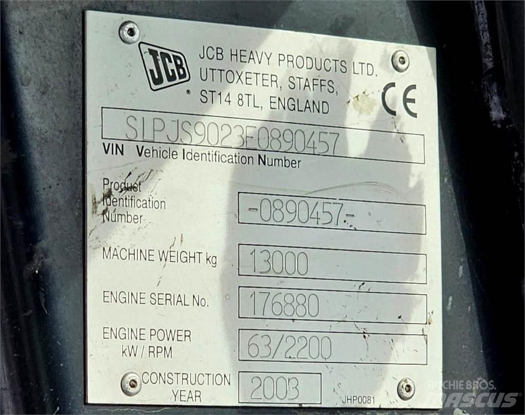 JCB JS130 Koparki gąsienicowe