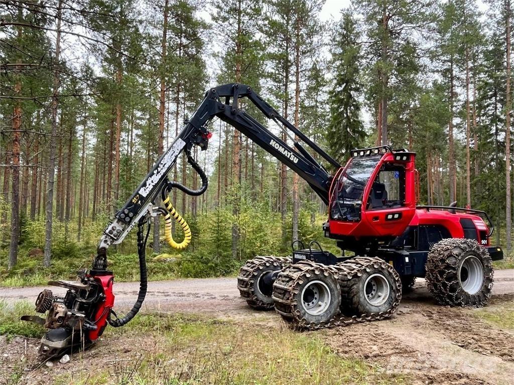 Komatsu 901 Harwestery