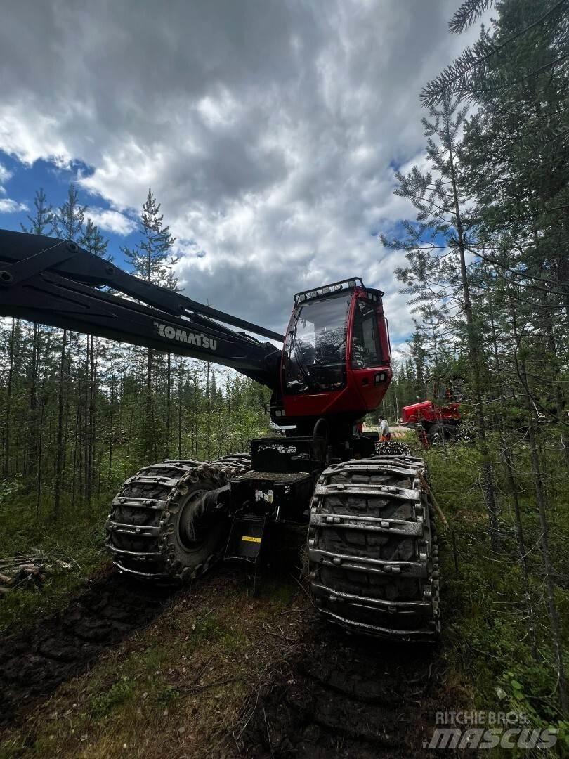 Komatsu 901 XC Harwestery
