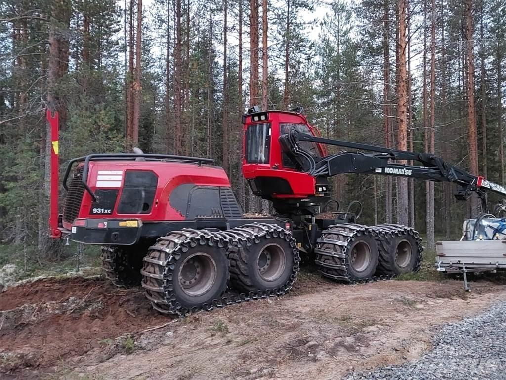 Komatsu 931 xc Harwestery