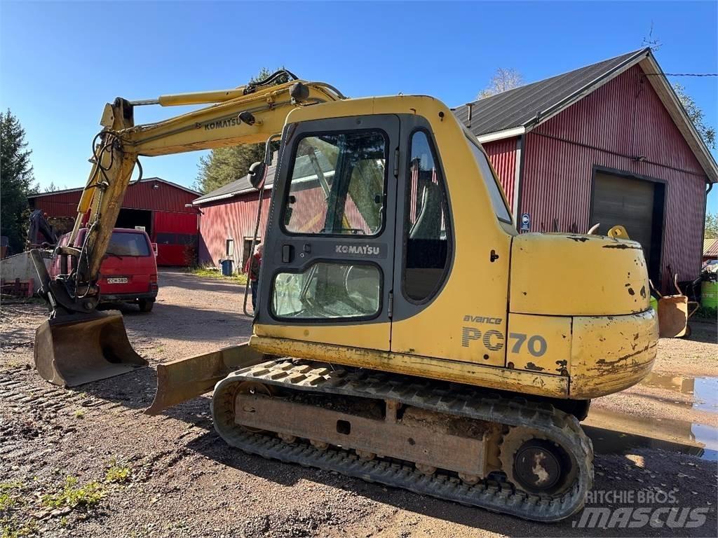 Komatsu PC70-7 Midikoparki  7t - 12t