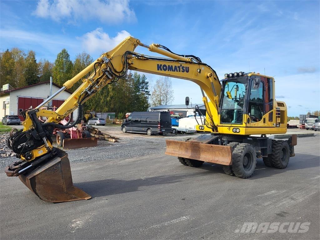 Komatsu PW 148-10 Koparki kołowe