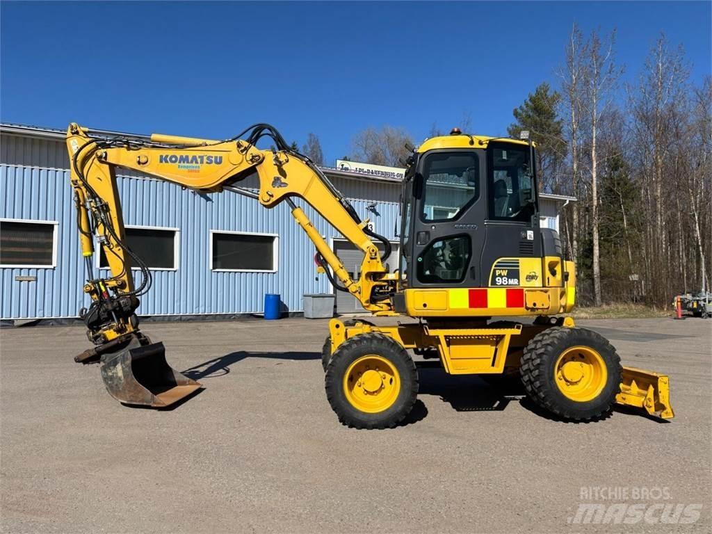 Komatsu PW 98MR-6 Koparki kołowe
