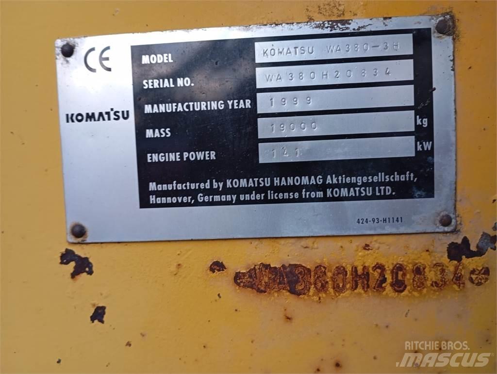 Komatsu WA 380-3H Ładowarki kołowe