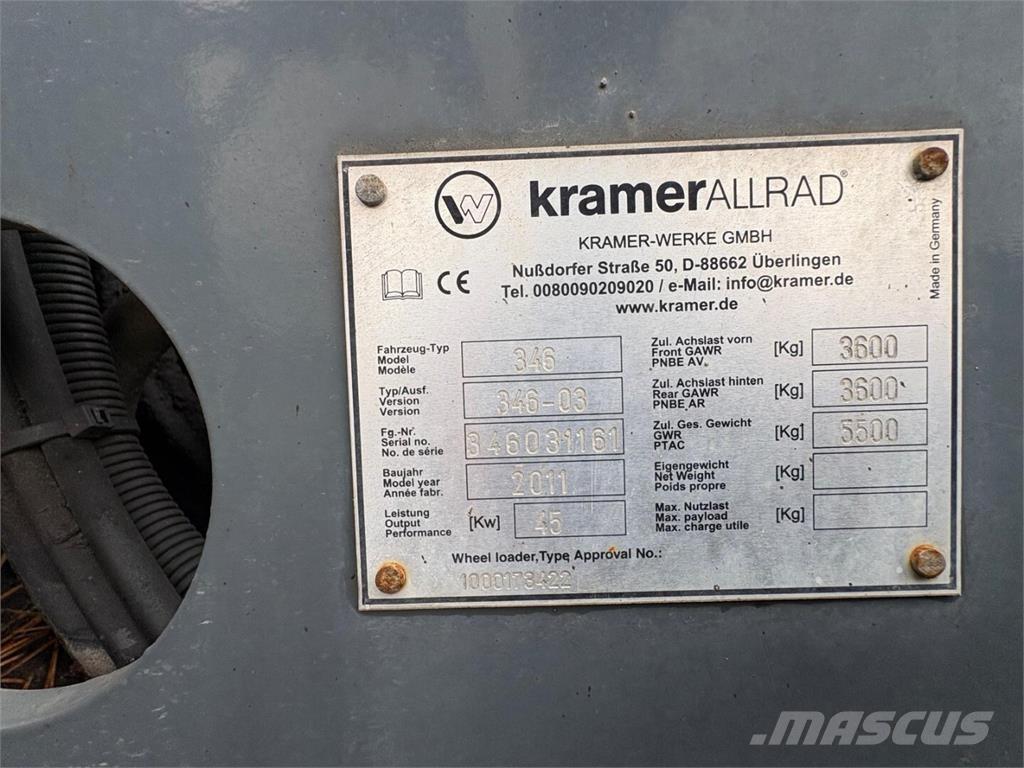 Kramer 750 Ładowarki kołowe