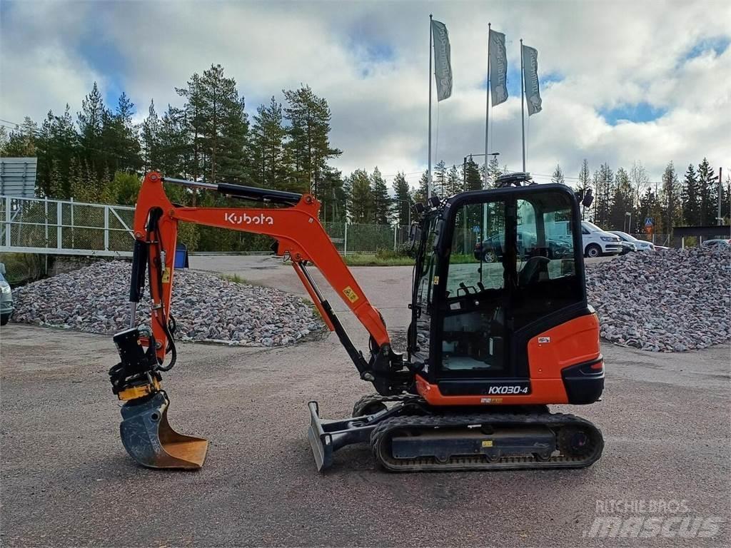 Kubota KX 030-4 Minikoparki