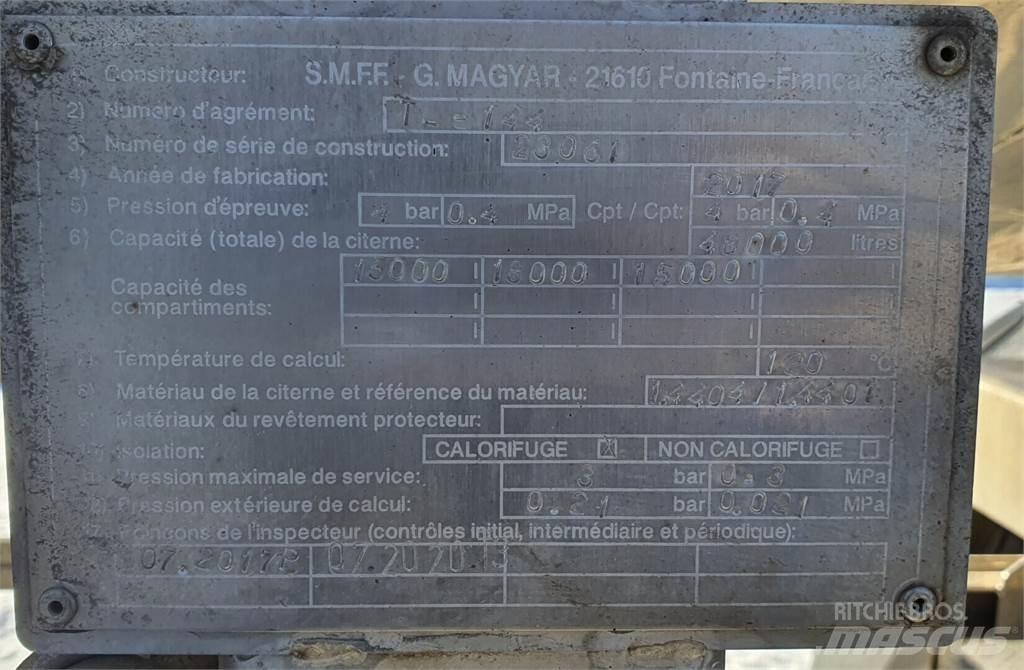 Magyar R42ESD Przyczepy cysterny