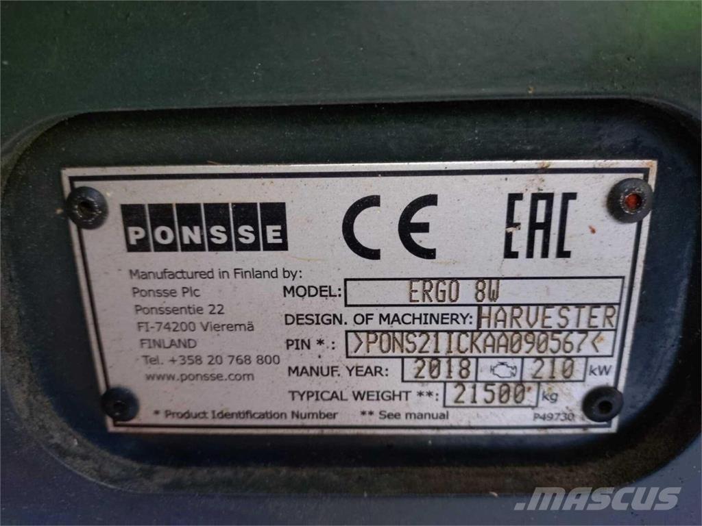 Ponsse Ergo Harwestery