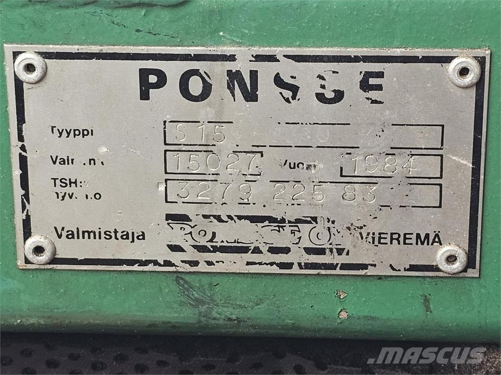 Ponsse S15 Forwardery