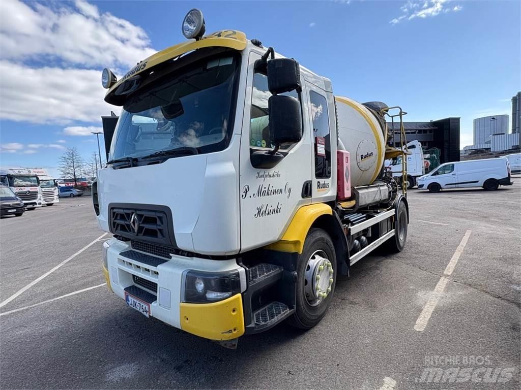 Renault D 18 WIDE Gruszki do betonu