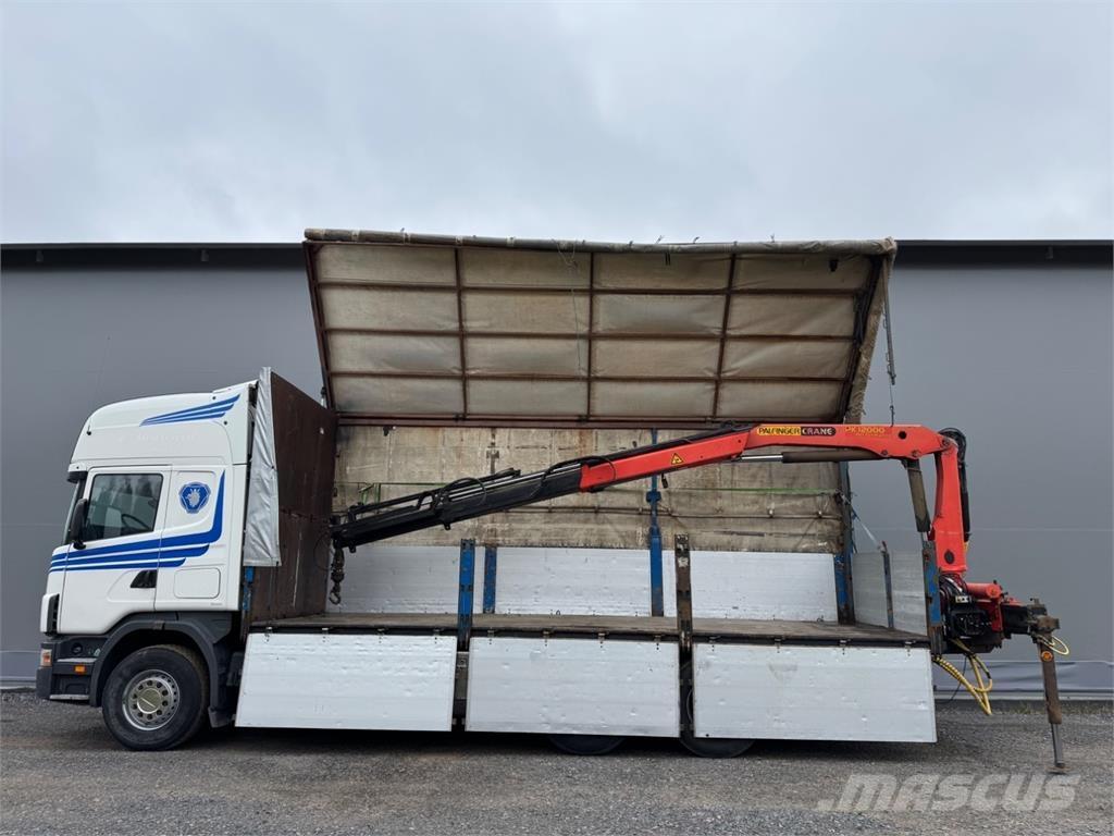 Scania 144G 6x2 Żurawie samochodowe