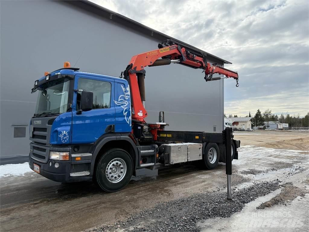 Scania p380 Żurawie samochodowe