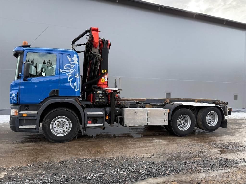 Scania p380 Żurawie samochodowe