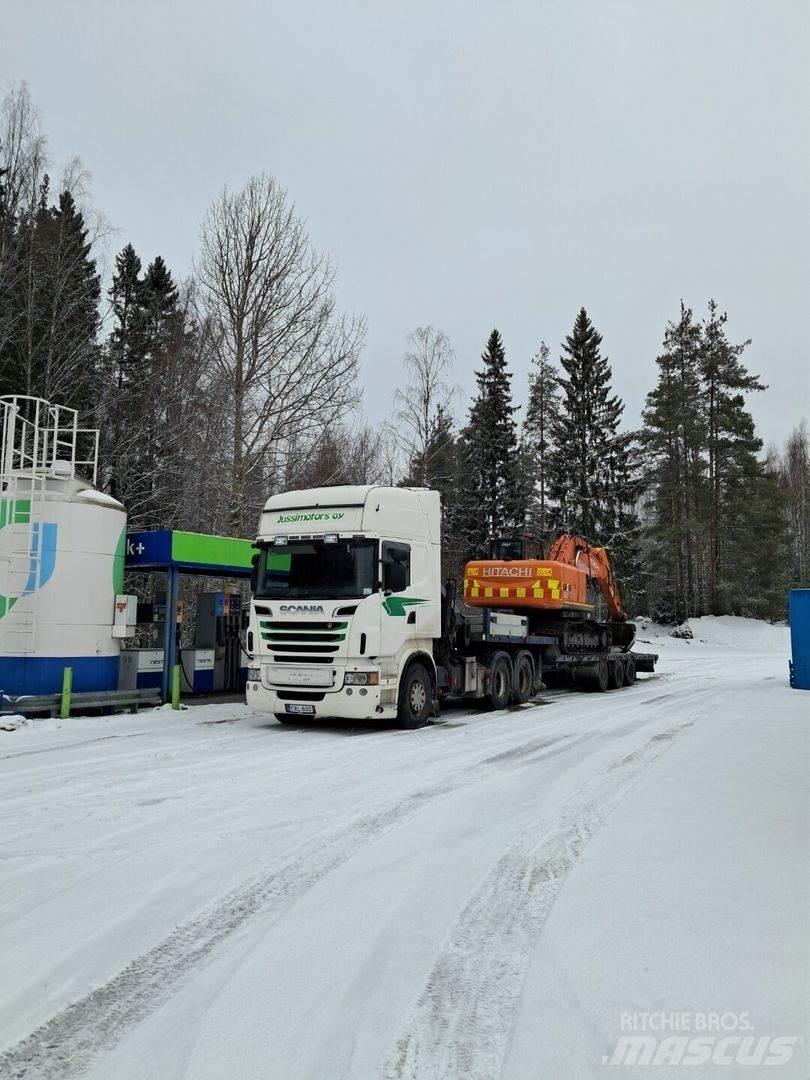 Scania r 560 Żurawie samochodowe