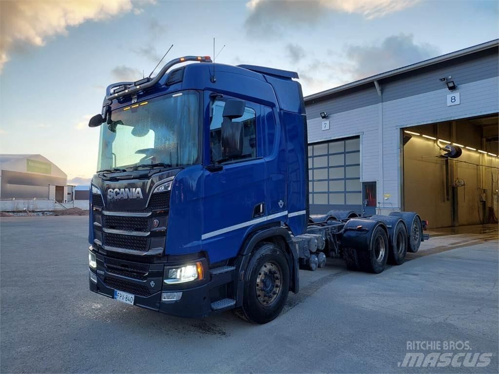 Scania R580 Pojazdy pod zabudowę