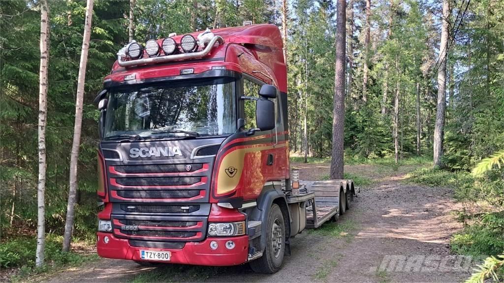 Scania R580 Pojazdy do transportu samochodów