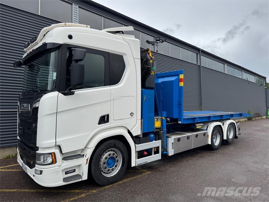 Scania R580 6X2 Żurawie samochodowe