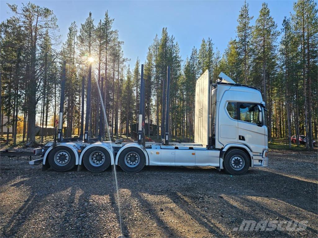 Scania R660 8X4 Samochody do przewozu drewna