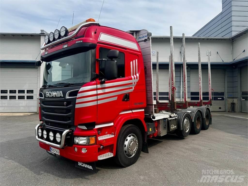 Scania R730 8x4 Samochody do przewozu drewna
