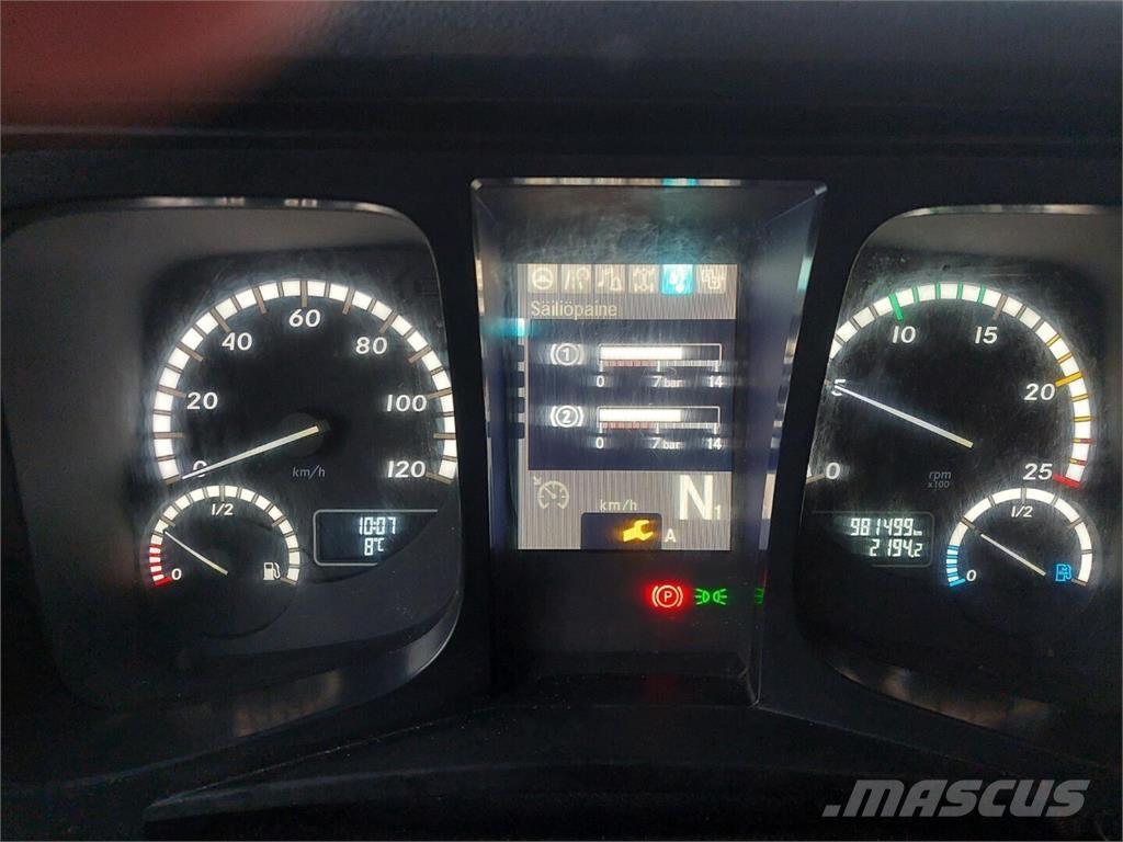 Sisu CK16M 8x4 Samochody do przewozu drewna