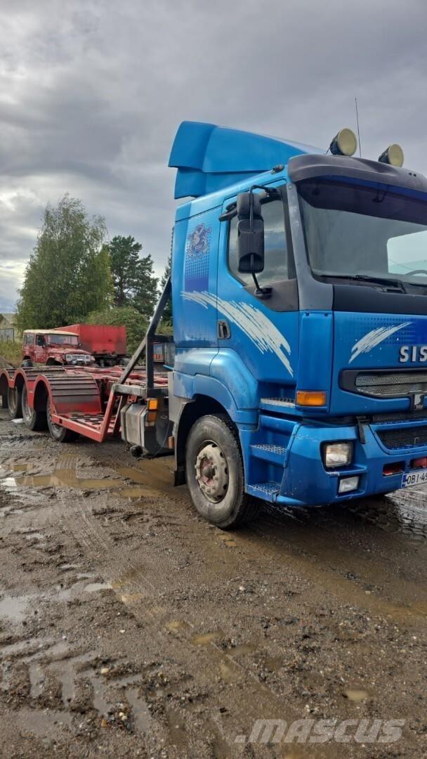 Sisu E12 Samochody do przewozu maszyn leśnych