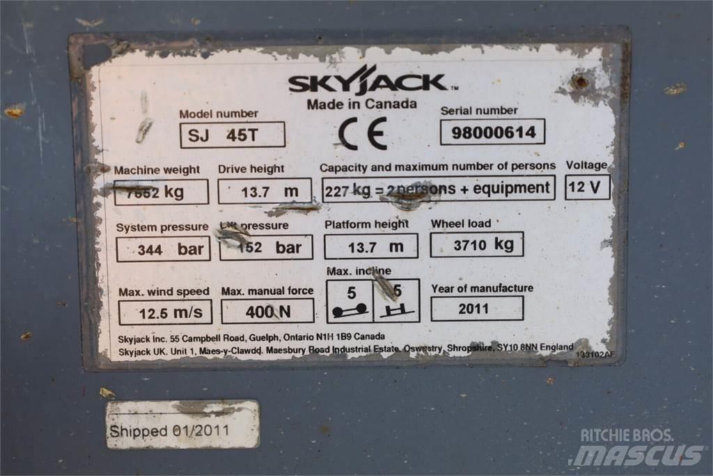 SkyJack SJ 45T Podnośniki masztowe