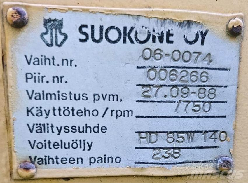 Suokone Jyrsin Maszyny budowlane - Inne