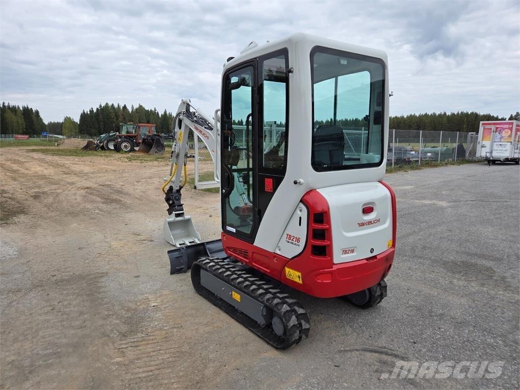 Takeuchi TB216 Minikoparki