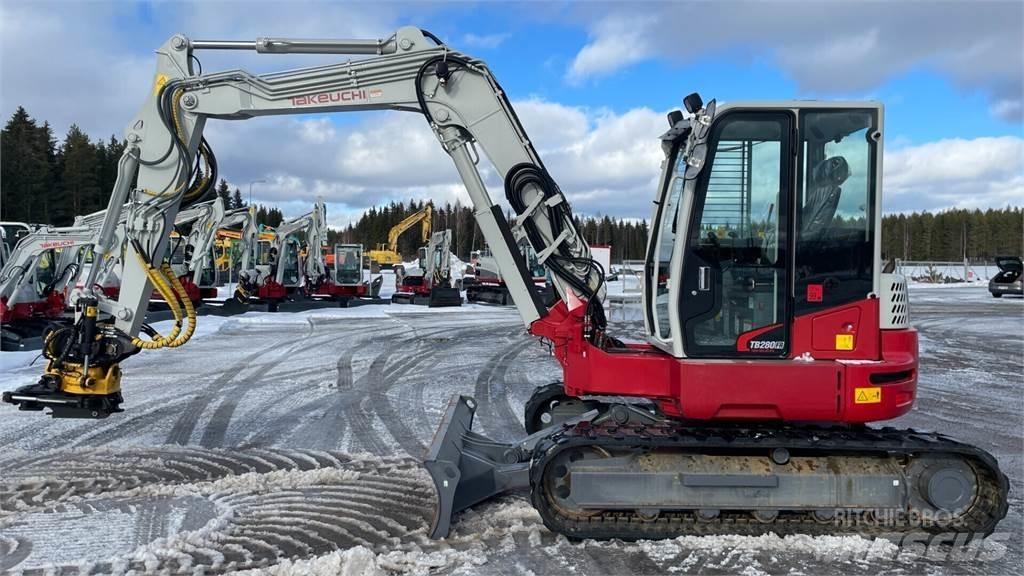 Takeuchi TB280FR Midikoparki  7t - 12t