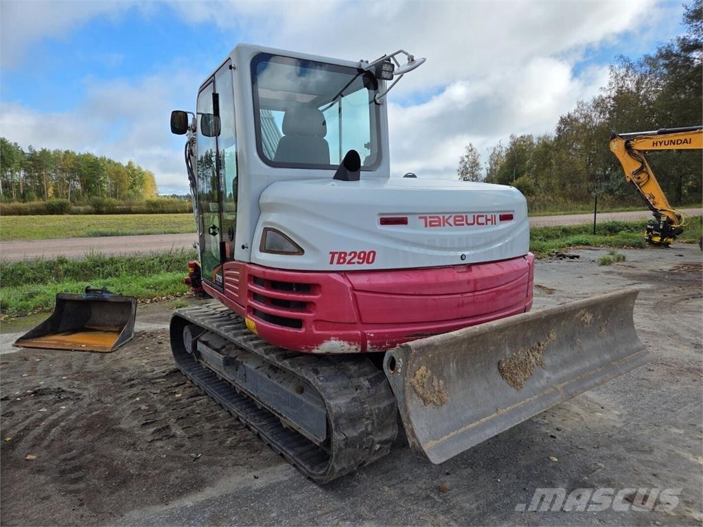 Takeuchi TB290 Midikoparki  7t - 12t