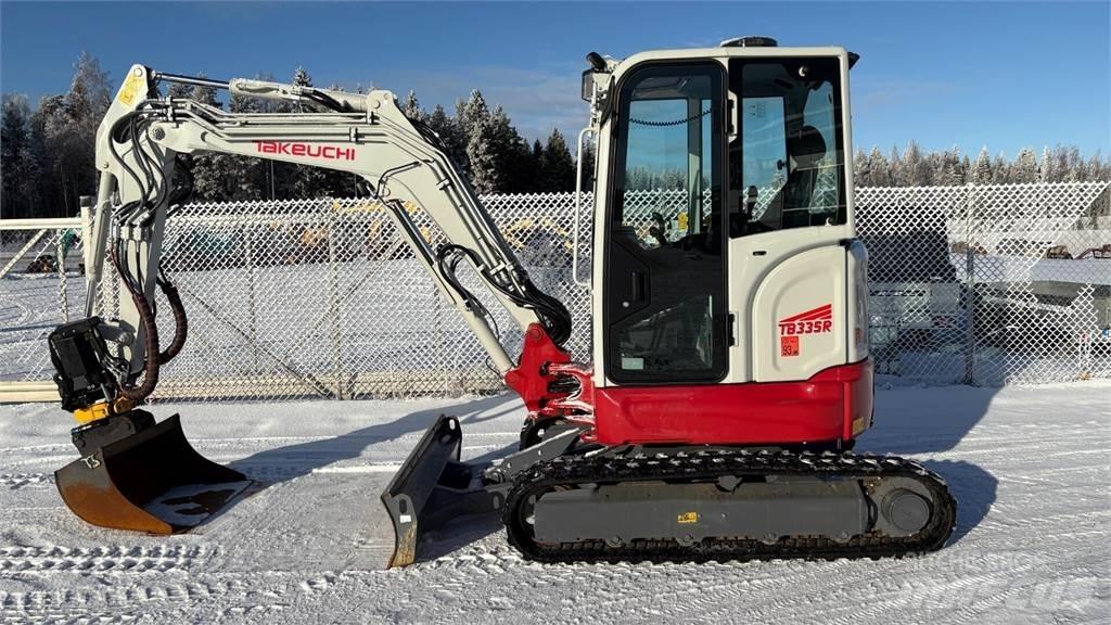 Takeuchi TB335R Minikoparki