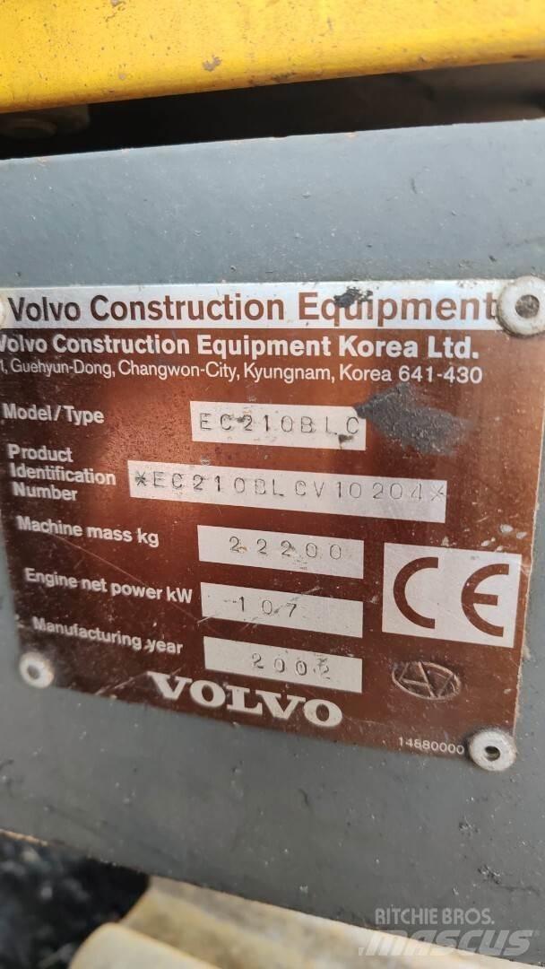 Volvo 210 B Koparki gąsienicowe