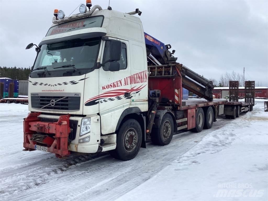Volvo 8x4 Żurawie samochodowe