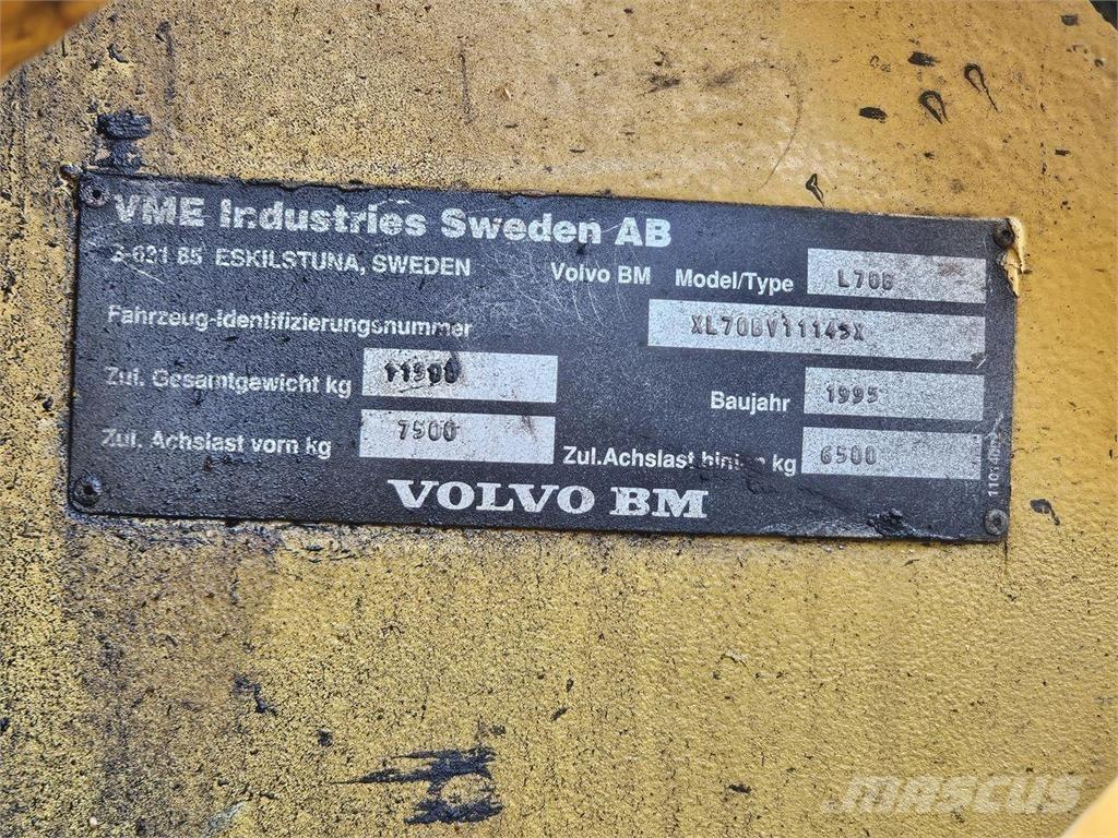 Volvo BM L70B Ładowarki kołowe