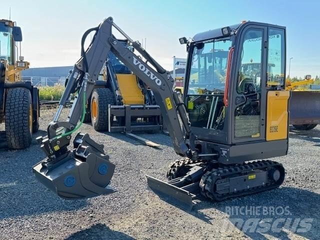 Volvo EC15E Minikoparki