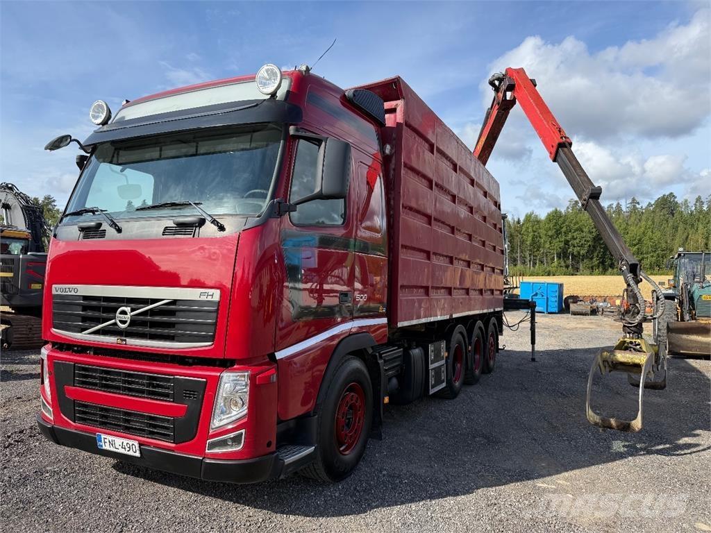 Volvo FH500 Żurawie samochodowe