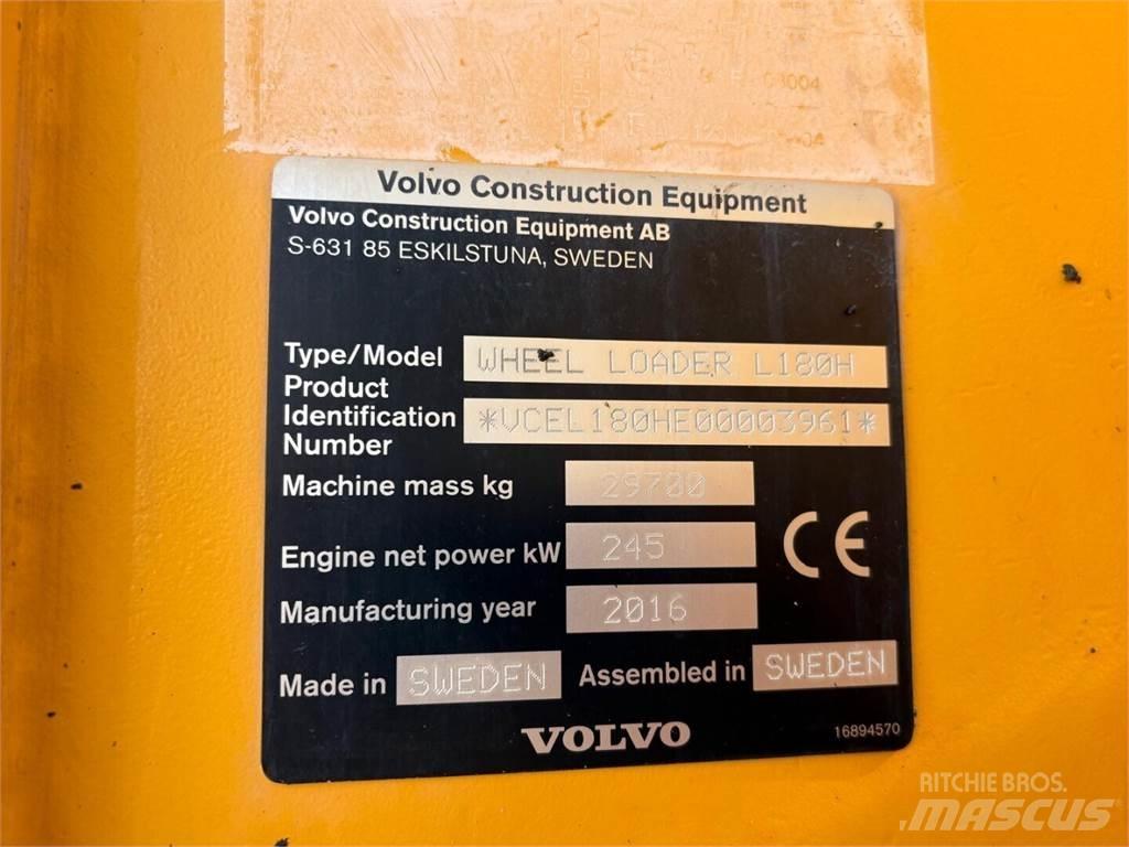 Volvo L 180 H Ładowarki kołowe