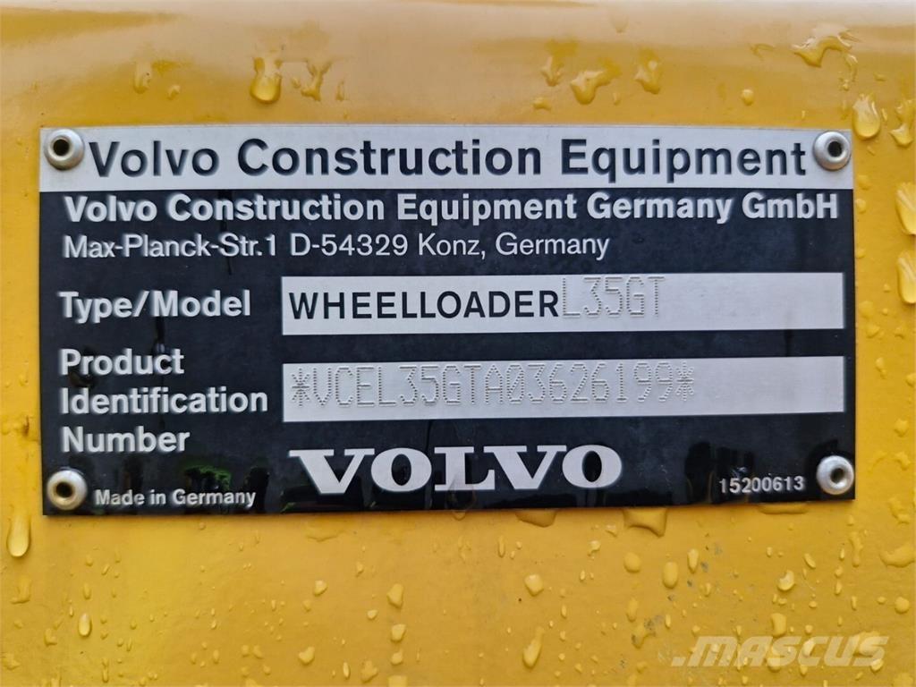 Volvo L 35 GT Ładowarki kołowe