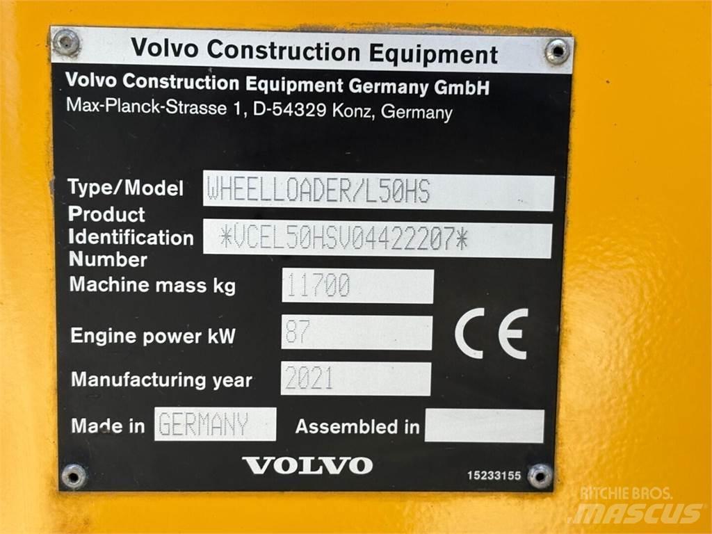 Volvo L 50 H S Ładowarki kołowe