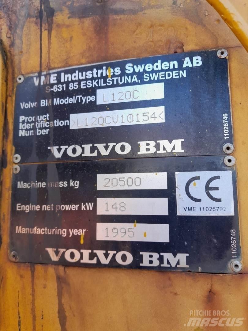 Volvo L120C Ładowarki kołowe