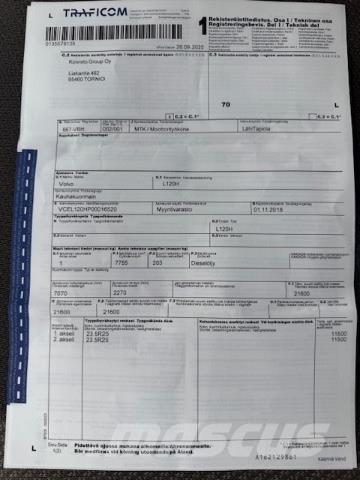 Volvo L120H Ładowarki kołowe