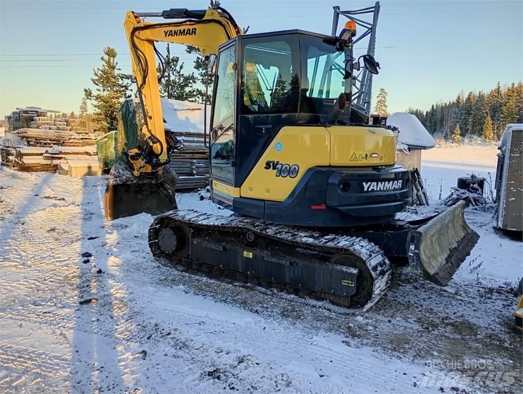 Yanmar SV100 Koparki gąsienicowe