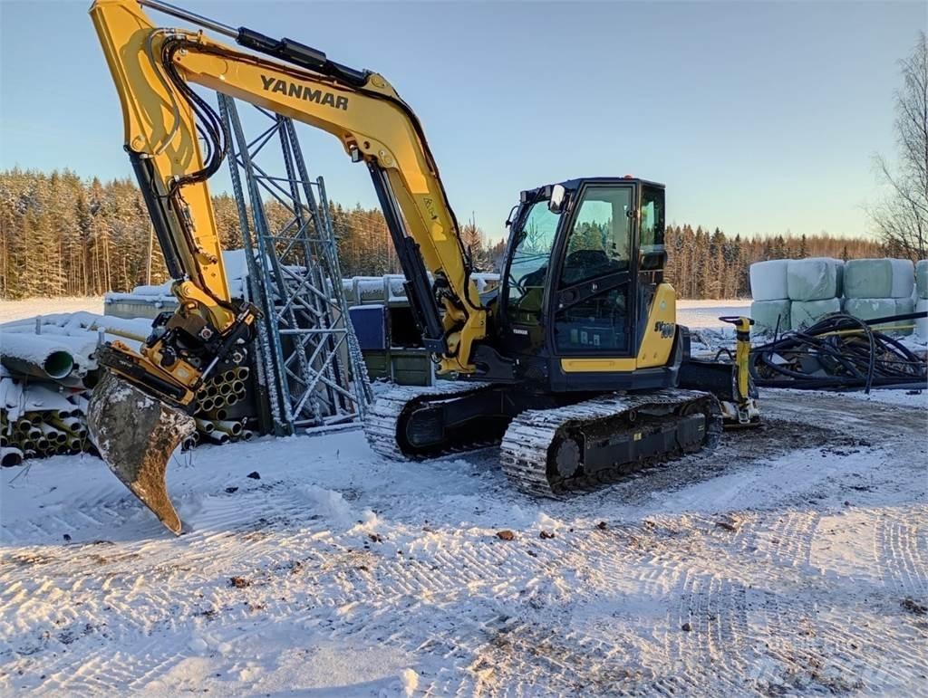 Yanmar SV100 Koparki gąsienicowe