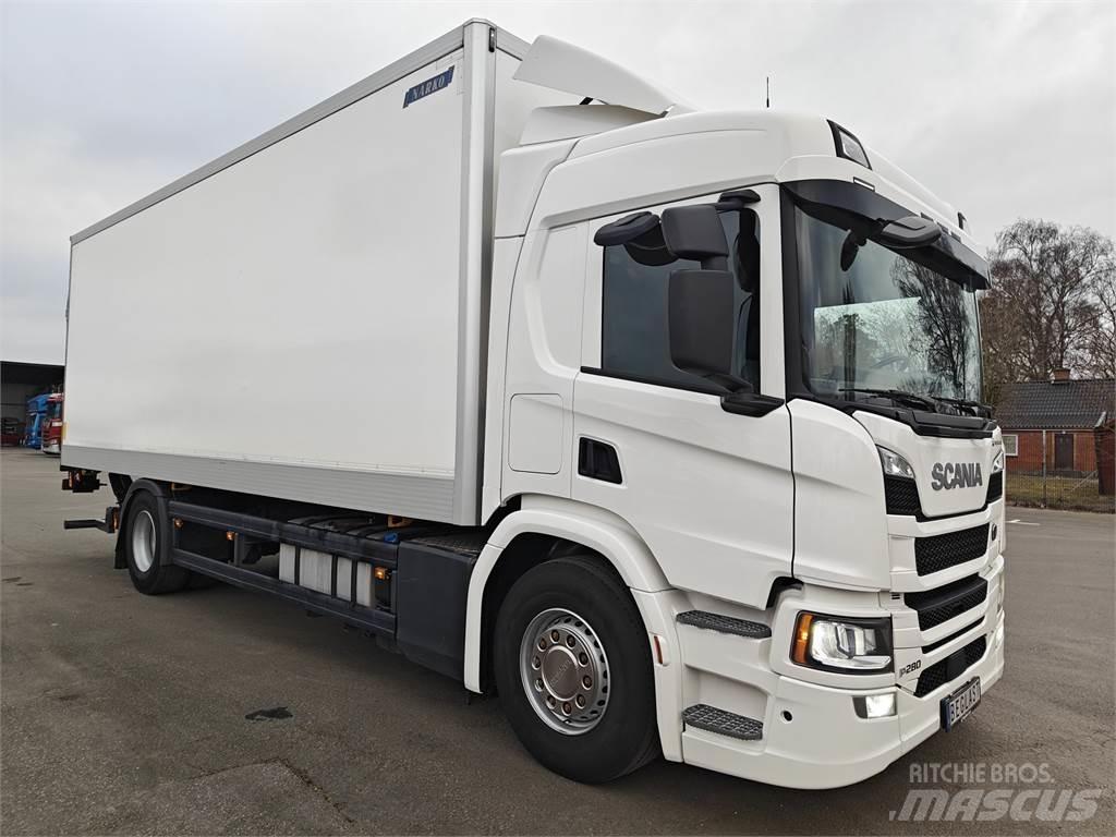 Scania P280 Samochody ciężarowe ze skrzynią zamkniętą
